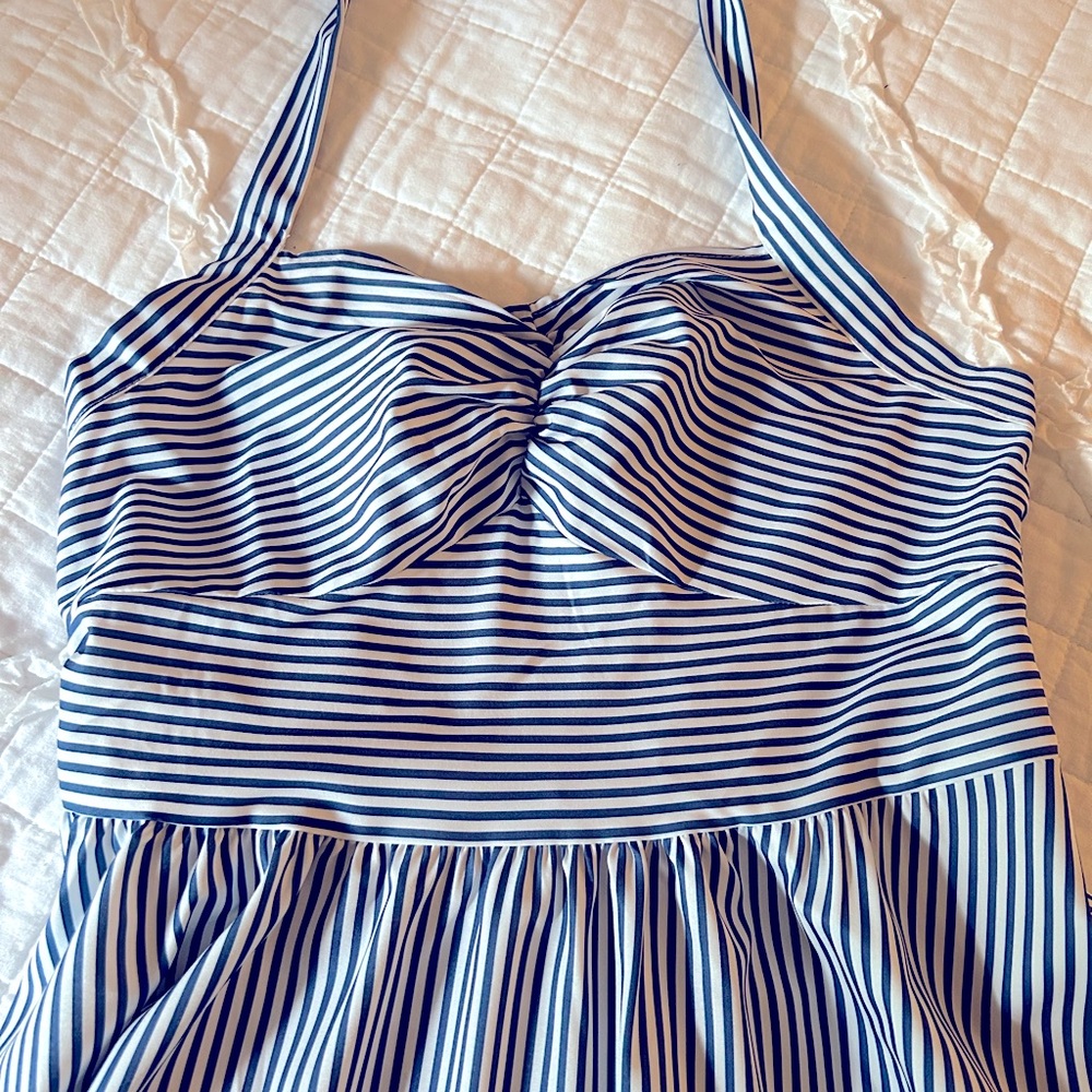 Striped Halter Dress